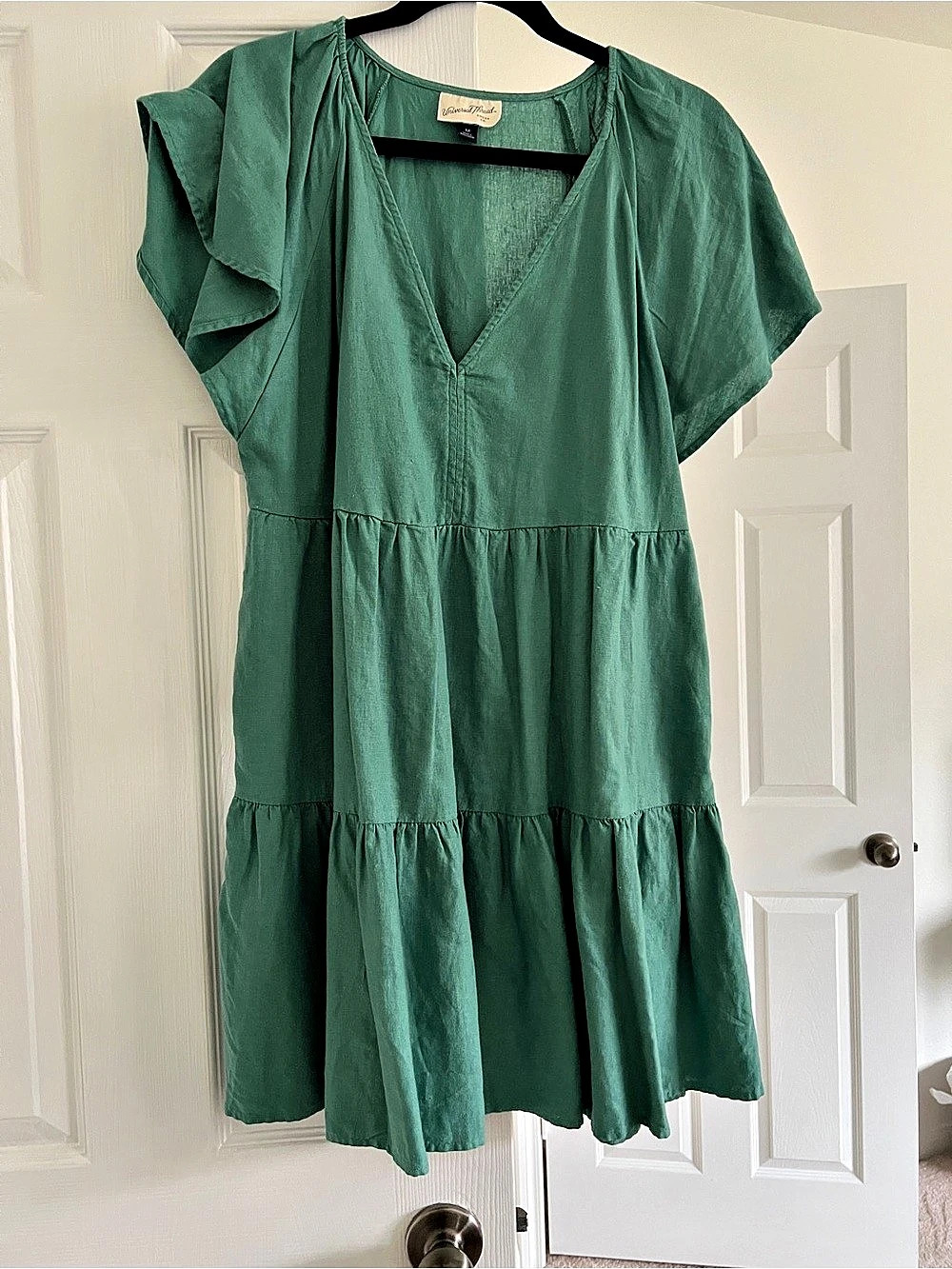 Universal Thread Green Tiered Midi Dress